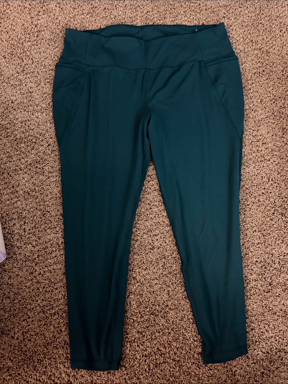 Lane Bryant LIVI Deep Teal Leggings